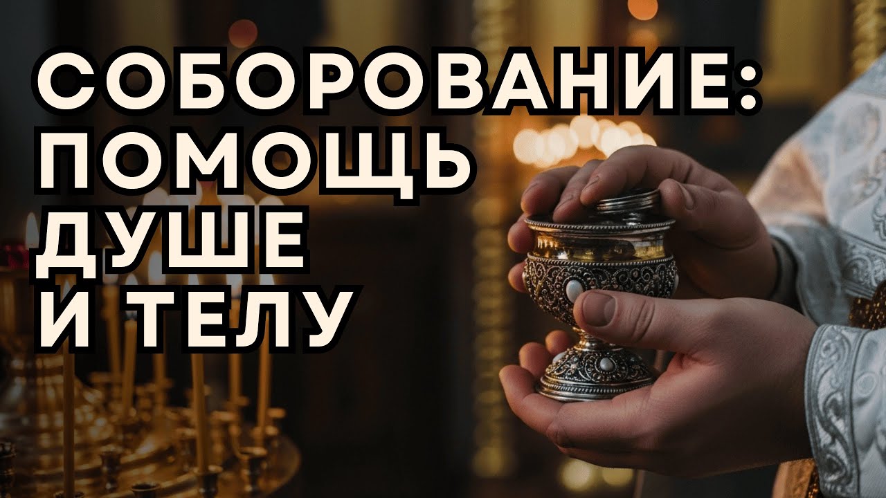 Почему Соборование нужно живым, а не умирающим.  Что на самом деле дает это Таинство