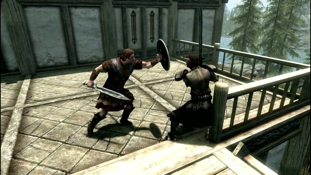 Хадвар против Вилкаса (3 раунда) - SKYRIM