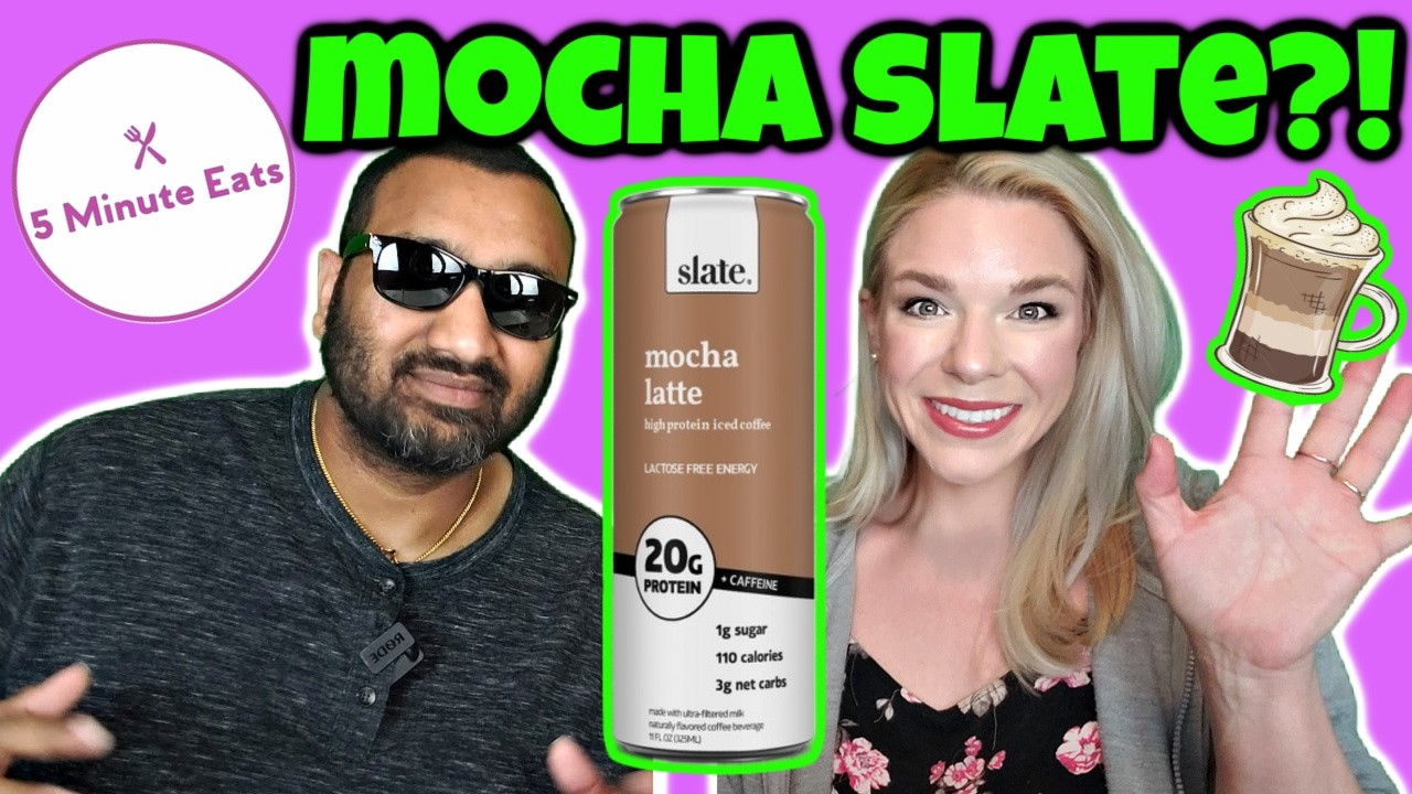 Обзор кофе Slate Mocha Latte High Protein Cold Coffee