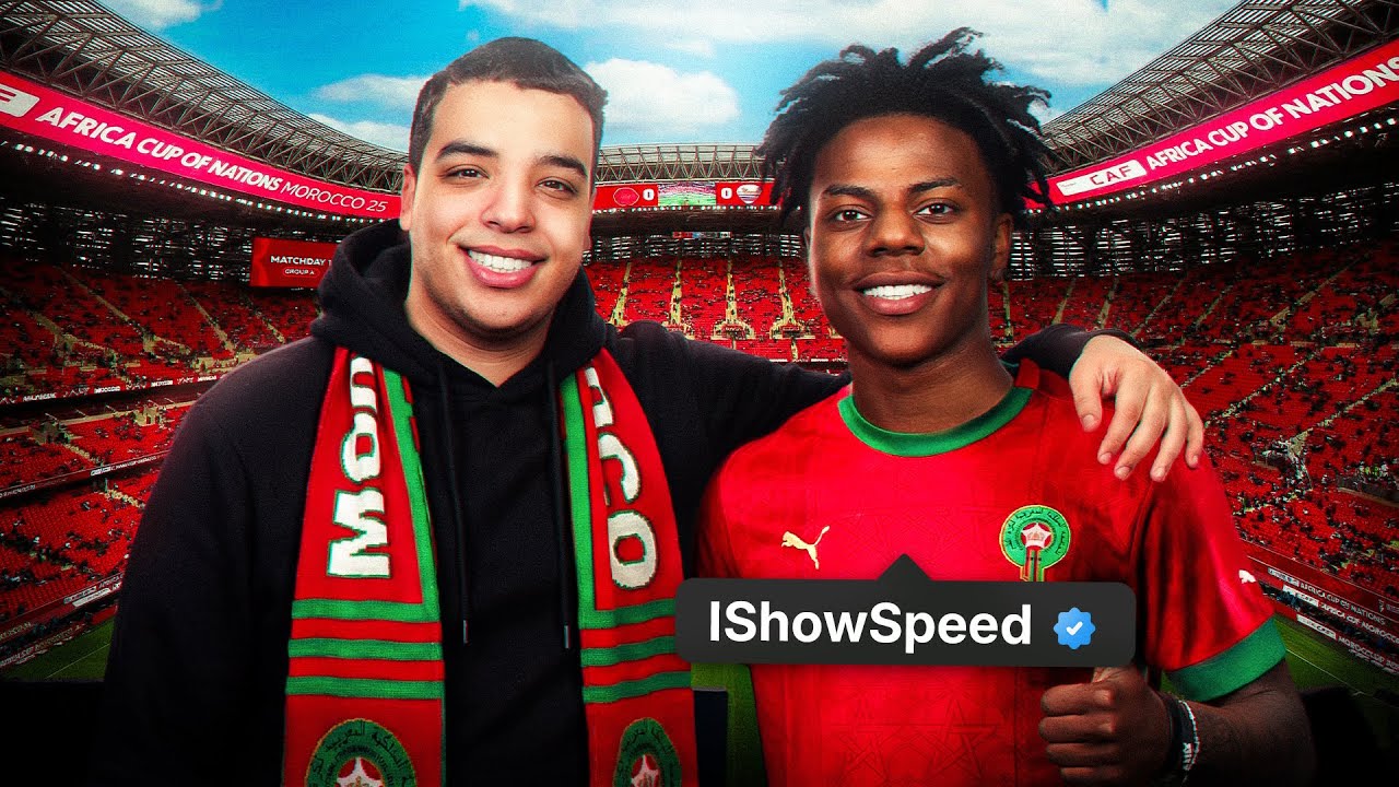رسميا IShowSpeed غايجي للمغرب !