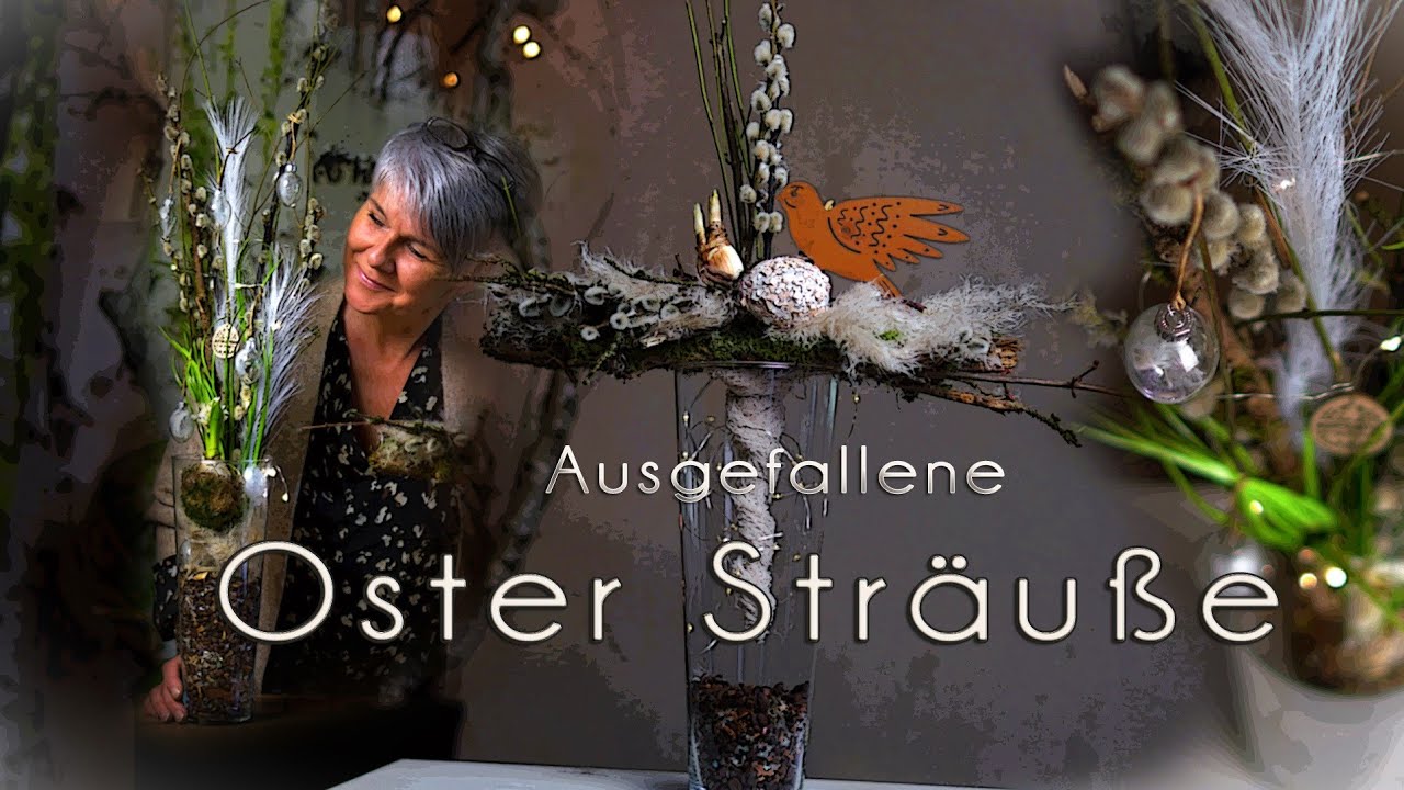Extravagante OSTER Sträuße DIY 💐 2 Varianten - ganz easy selber machen
