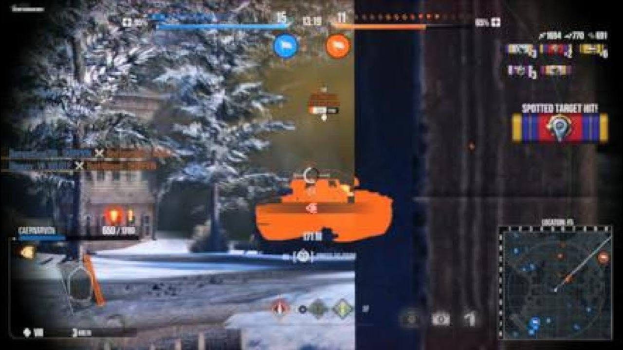 World of Tanks: Console Modern Armor - Caernarvon 4024 DMG 3 Kills