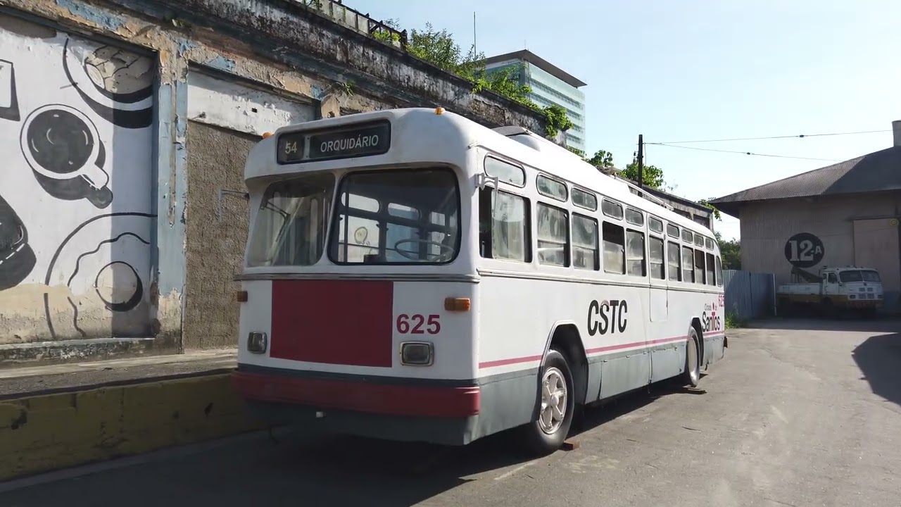Trólebus Fiat volts a Santos