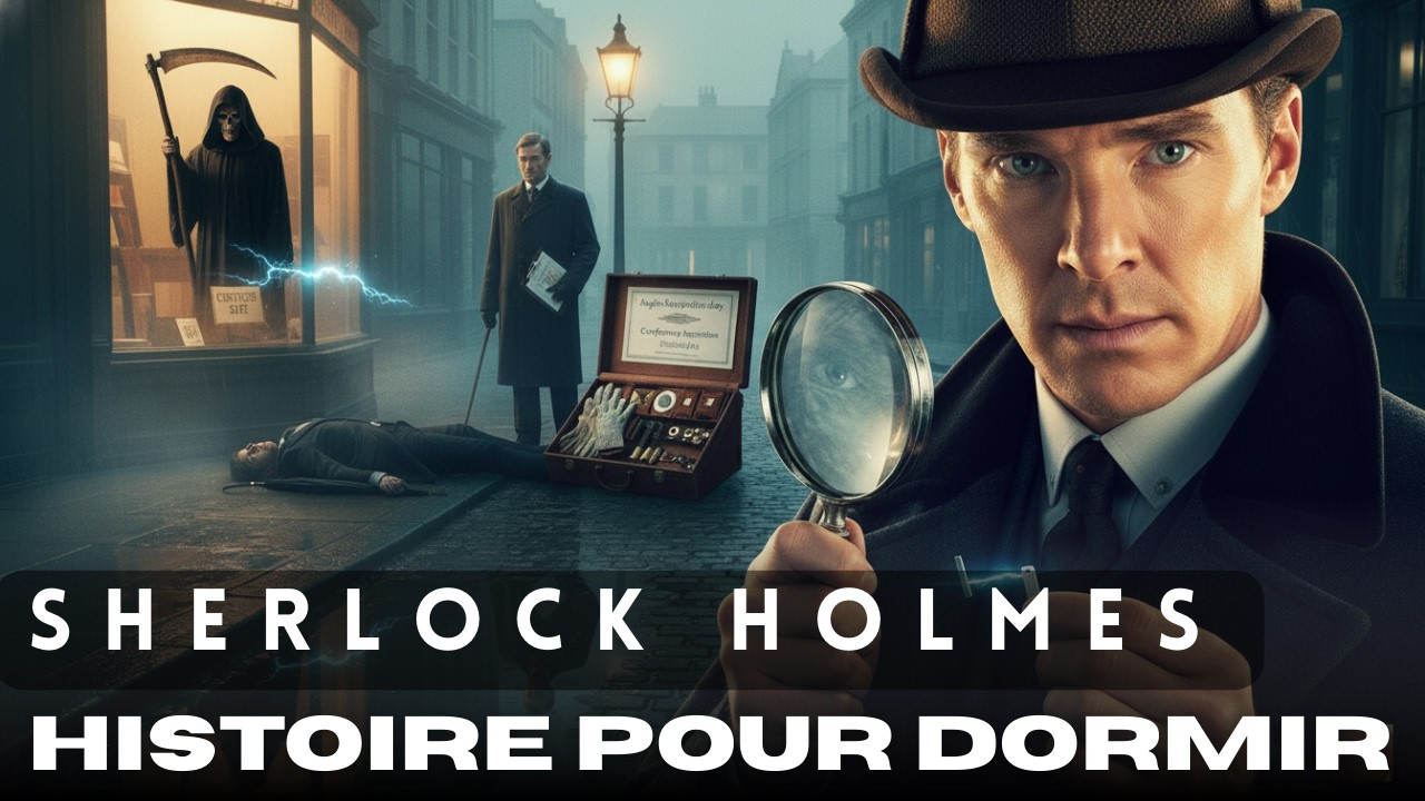 Sherlock Holmes | 3H00 |  Le Reflet qui Tue | Histoire pour dormir🌙 | Récit apaisant | Voix Homme