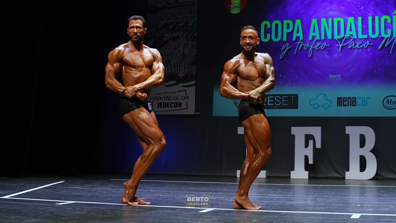 Aar&oacute;n Ojeda. Comparativa absoluto Classic Physique Senior Copa IFBB Andaluc&iacute;a 2025.