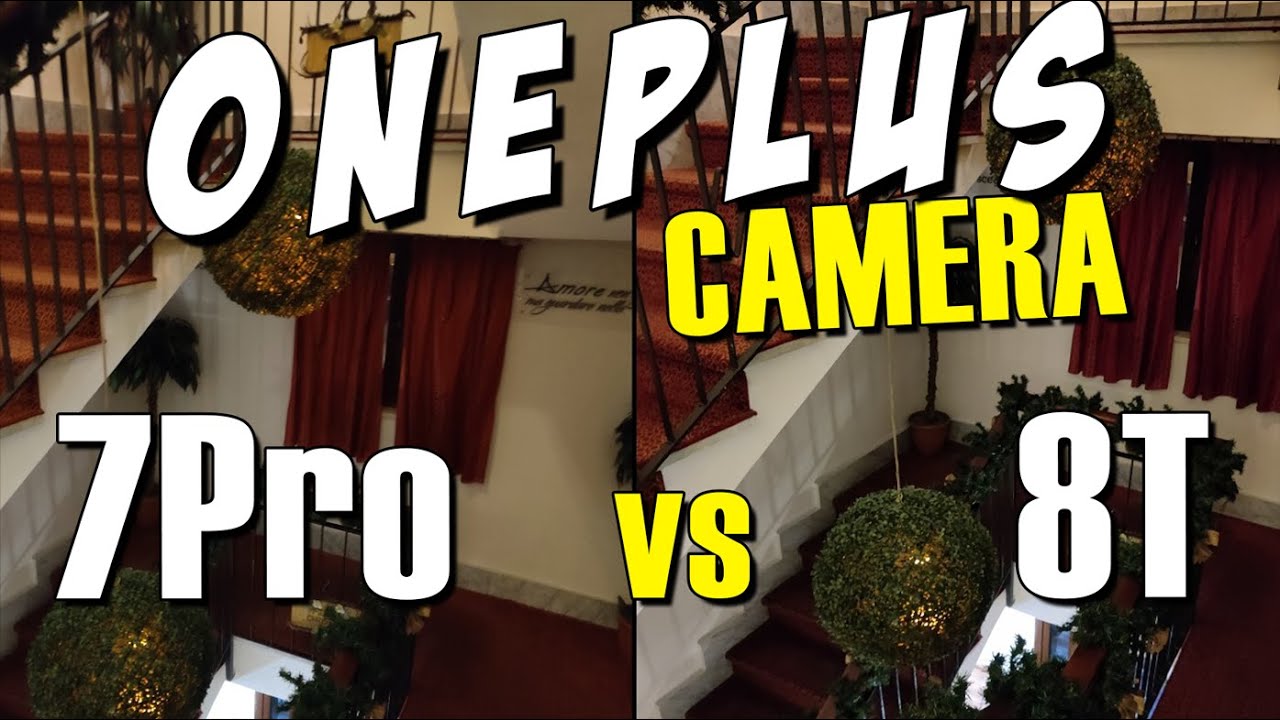 OnePlus 7Pro vs 8T CAMERA TEST - Photo & Video fotocamera selfie ultrawide