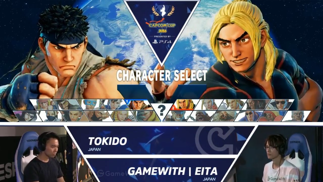SFV: Tokido vs GW Eita - Capcom Cup Day 1 Top 32 - CPT2016