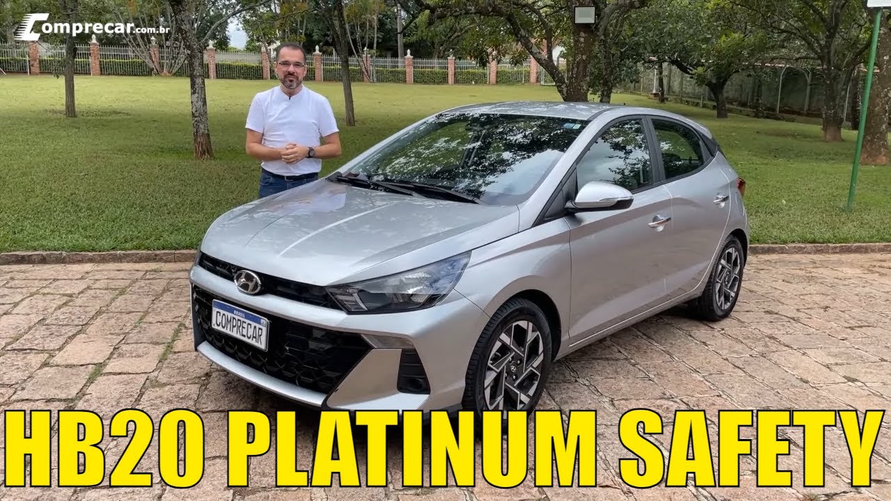 Avalia&ccedil;&atilde;o: Hyundai HB20 Platinum Safety 2024 - O que muda nessa nova vers&atilde;o