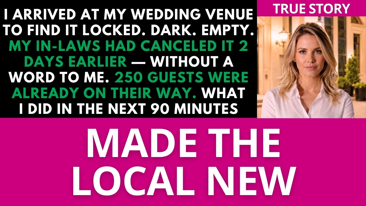 My In-Laws Canceled My Wedding Venue Without Telling Me &mdash; I Found Out at the Altar. | Honey Revenge.