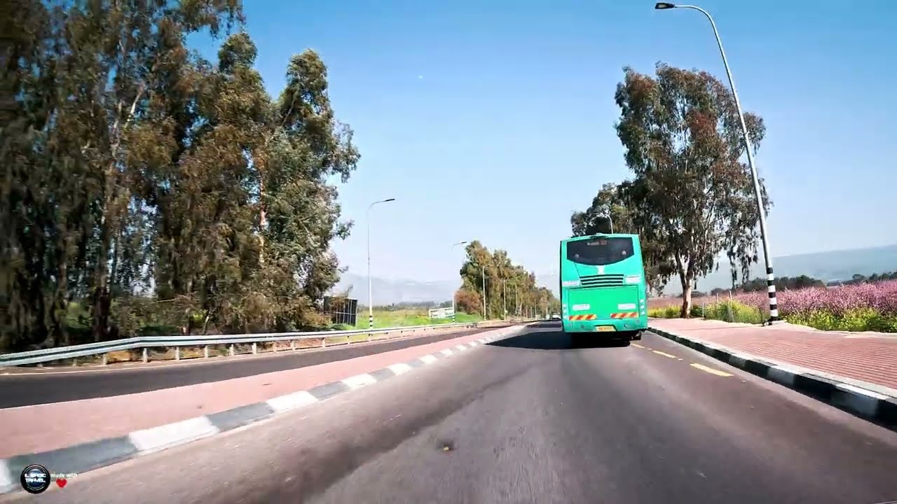 Israel 🇮🇱 Drive Misgav Am - Masada #israel #galilee #golan