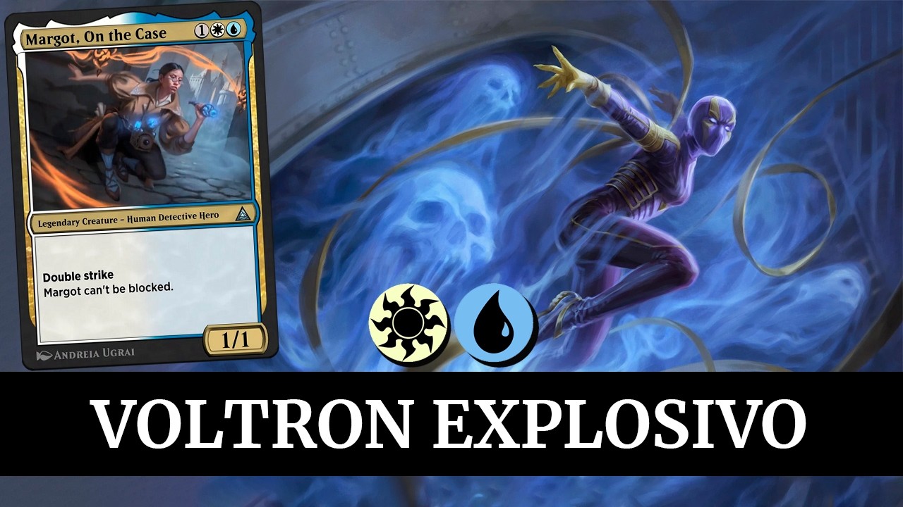Voltron imbloqueable - Margot, investigadora/Wraith | Brawl MTG Arena