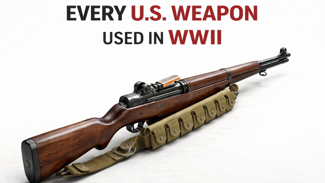Every U.S. Infantry Weapon Used in WWII