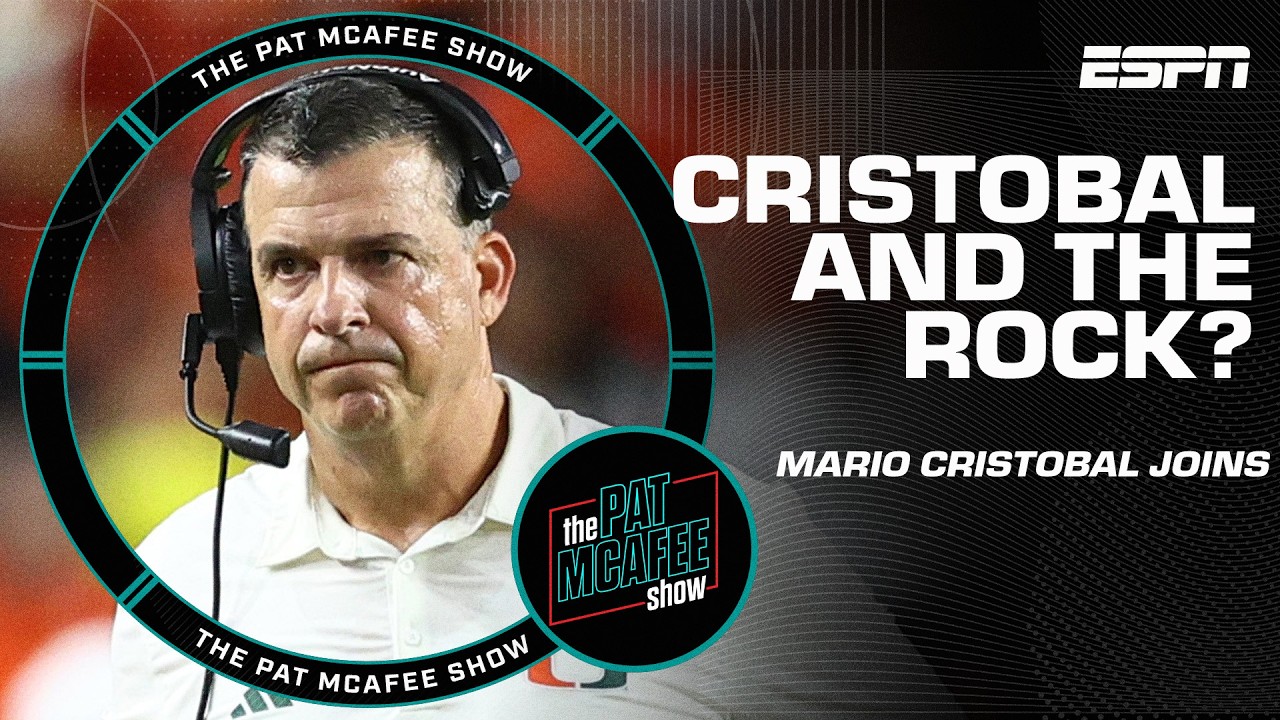 Mario Cristobal & The Rock were TEAMMATES?! 'He was a MONSTER' 🔥 | The Pat McAfee Show
