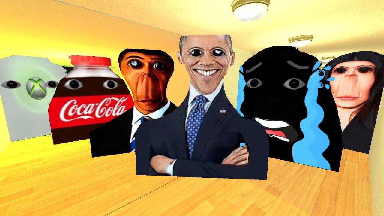 Xbox Angry Munci, Rosalia Bizcochito Family, Obunga Family And Angry Munci Multiverses Nextbot Gmod
