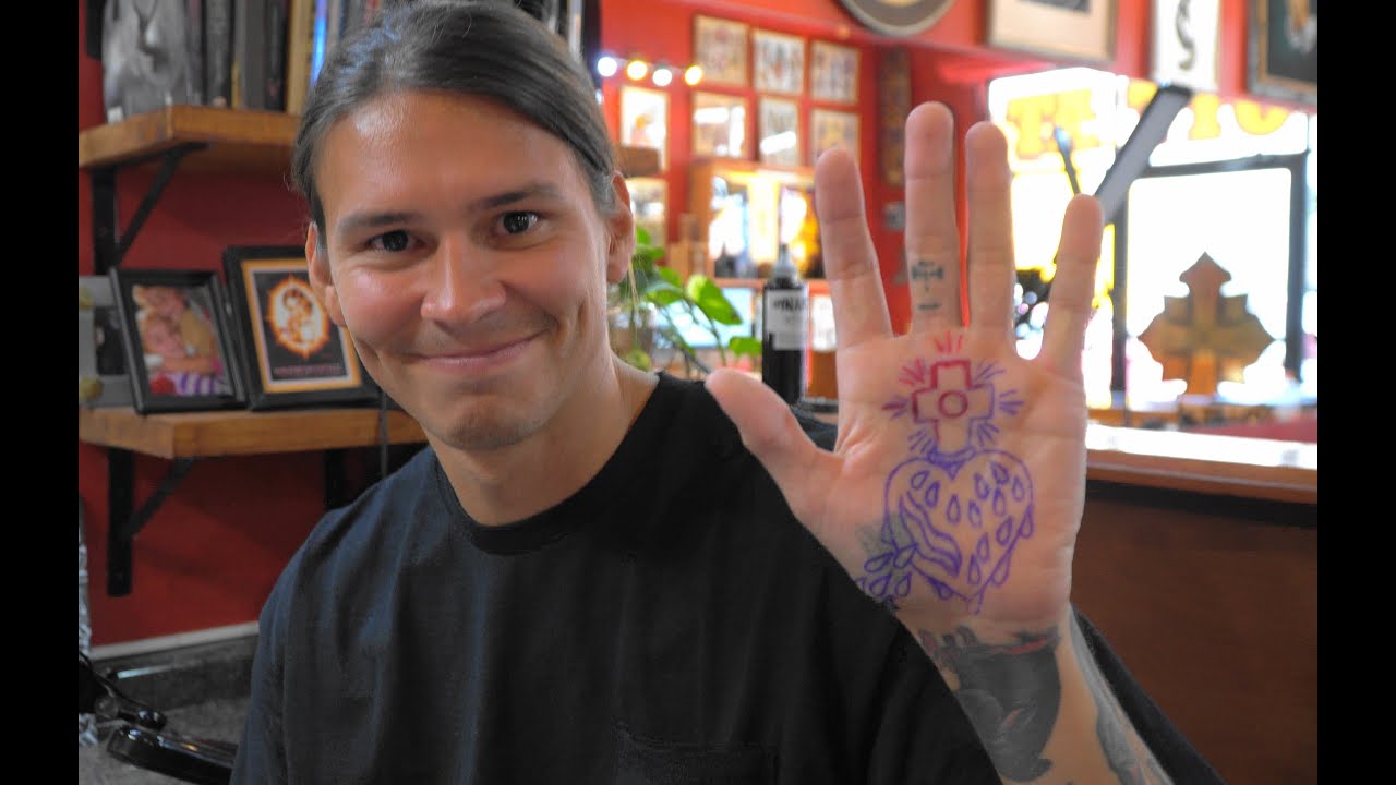 My MOST Painful Tattoo (palm tattoo)