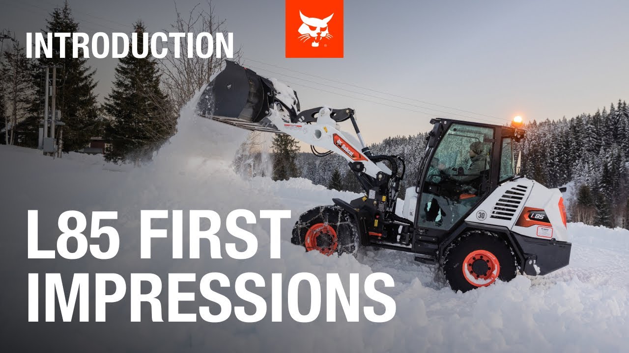 First impressions of Bobcat L85 - Kvilda