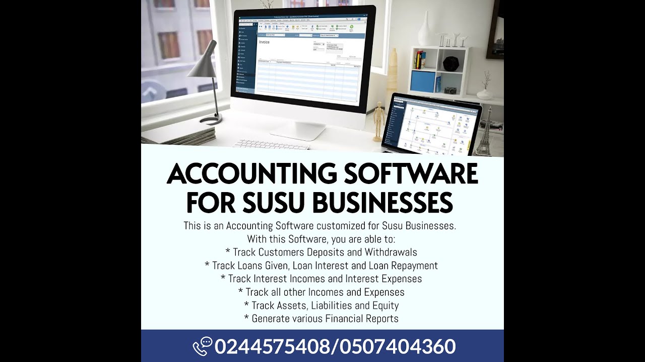 Accounting Software for Susu & Micro Credit Businesses