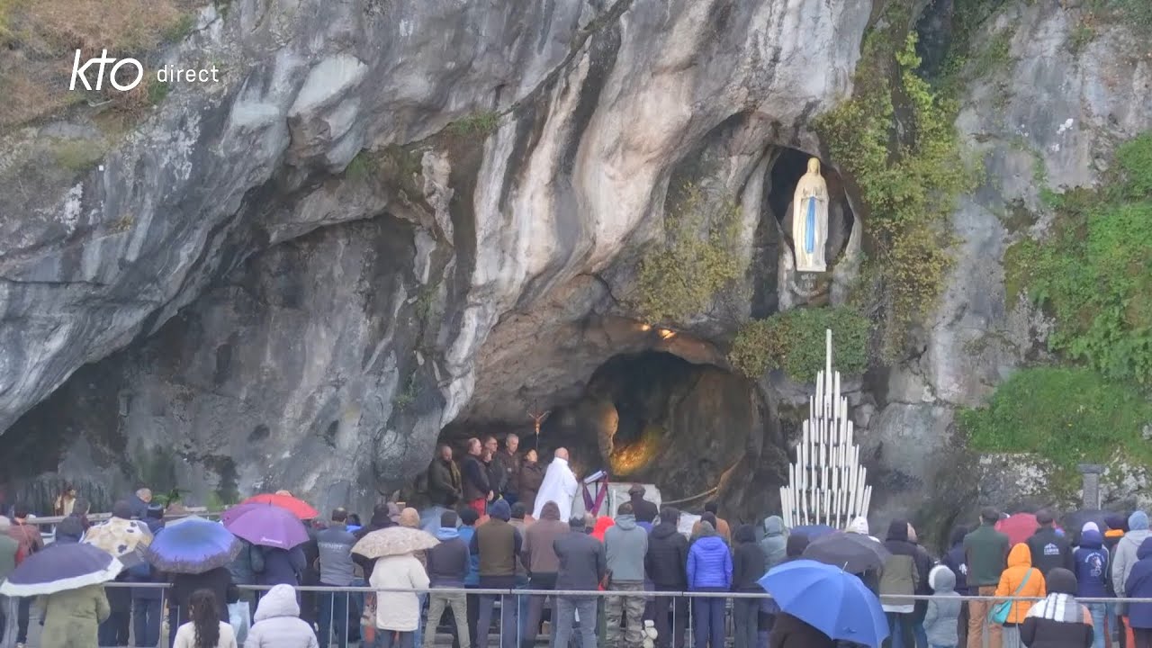 Chapelet du 21 décembre 2025 à Lourdes