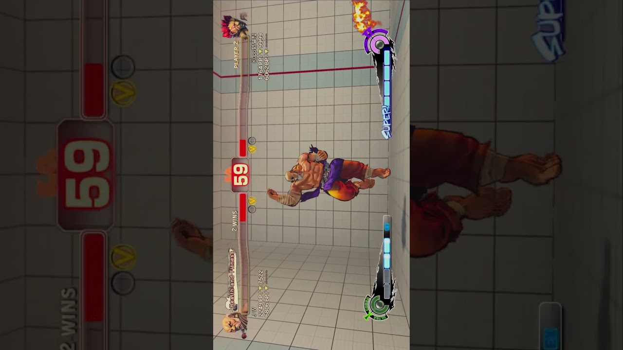 Gouken SUPER LONG RANGE ULTRA 1, 剛拳, #USF4 #ウル4 #Gouken #capcom #gaming  #pcgames #fightinggames