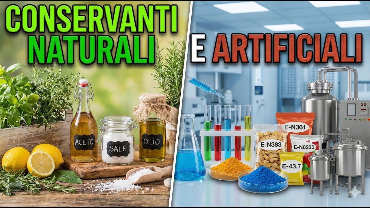 Conservanti Naturali e Artificiali
