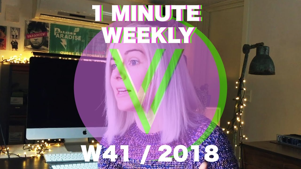 Vibeke Falden - 1 Minute Weekly (Week 41 2018)