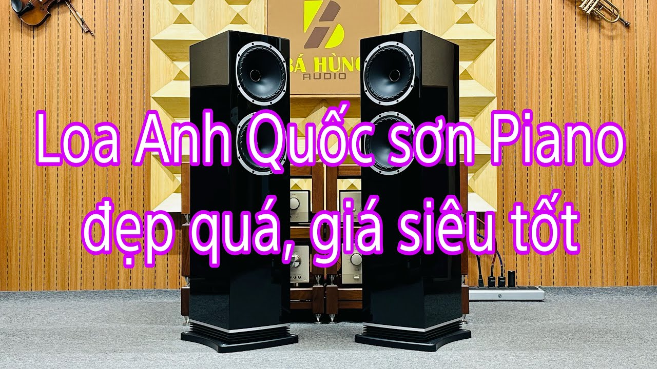 ĐẸP QUÁ - hàng mới cập bến loa Fyne Audio F502 Piano Gloss - Giá siêu tốt