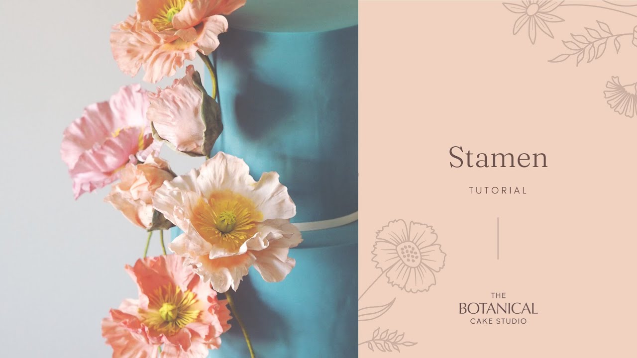 Stamen Tutorial (Gumpaste / Flower Paste)