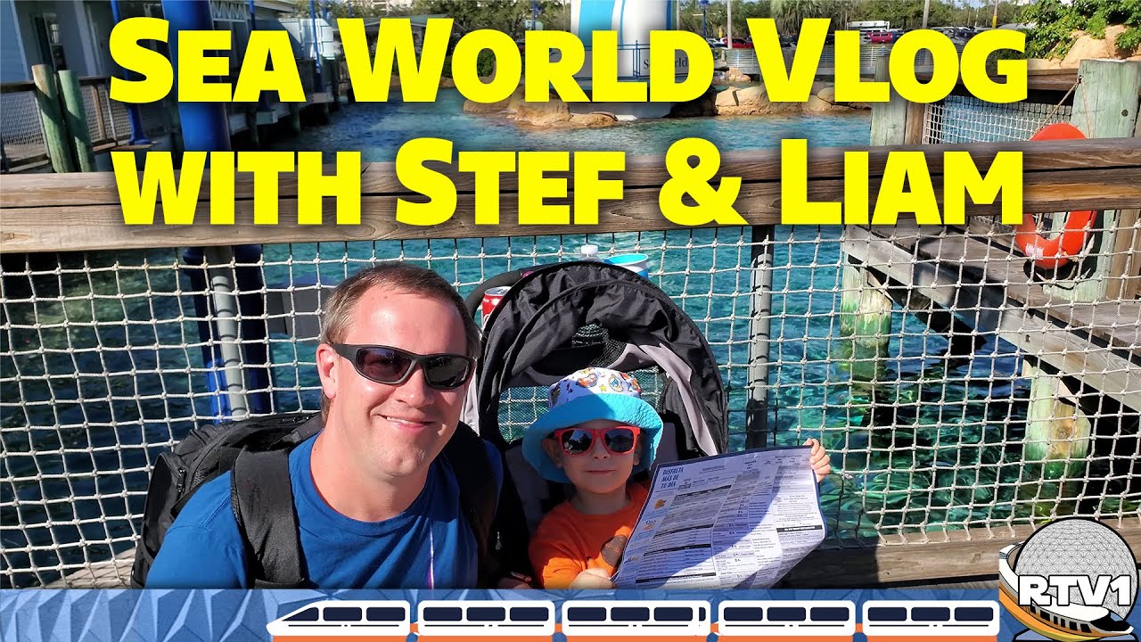 A Day at Sea World with Stef and Liam | Sea World Vlog 2020