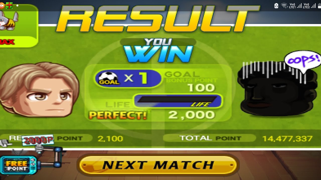Head Soccer Fight Mode [ Wheelchair Rider S2 ]