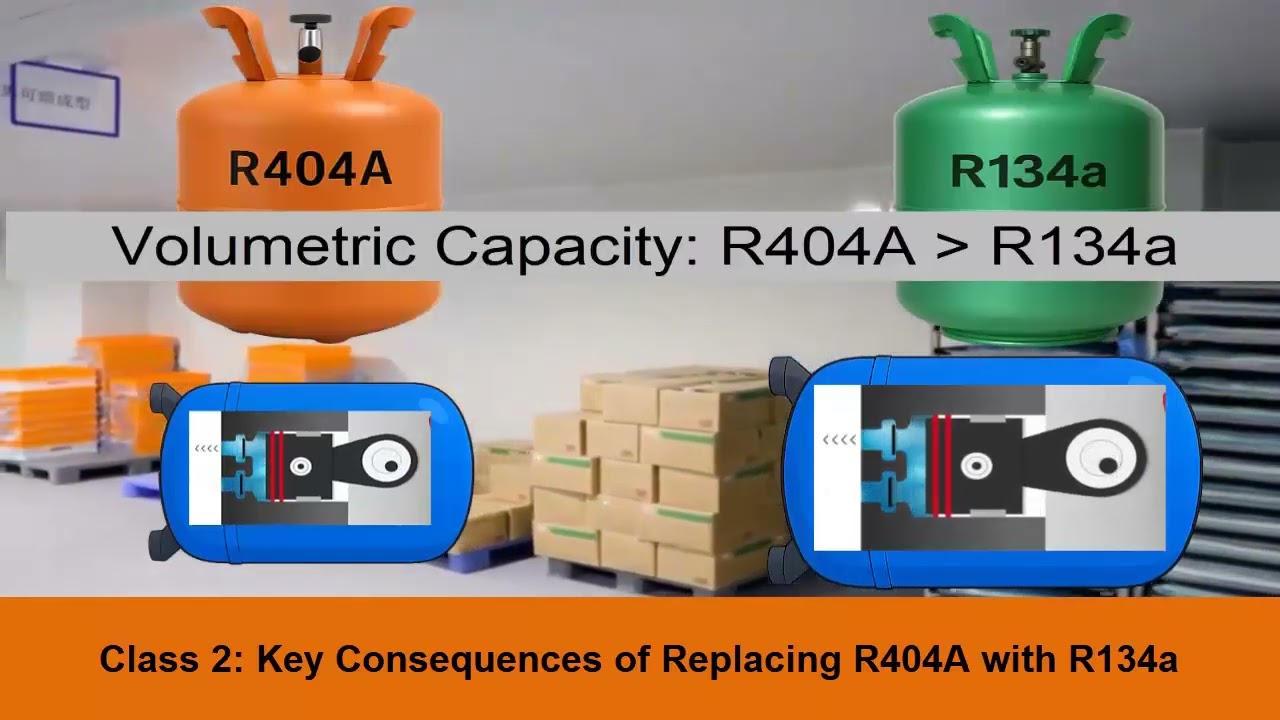 ⚠️ NO CAMBIES R404A por R134a Clase 10 Refrigeración | Consecuencias Reales Riesgos y Fallas Graves