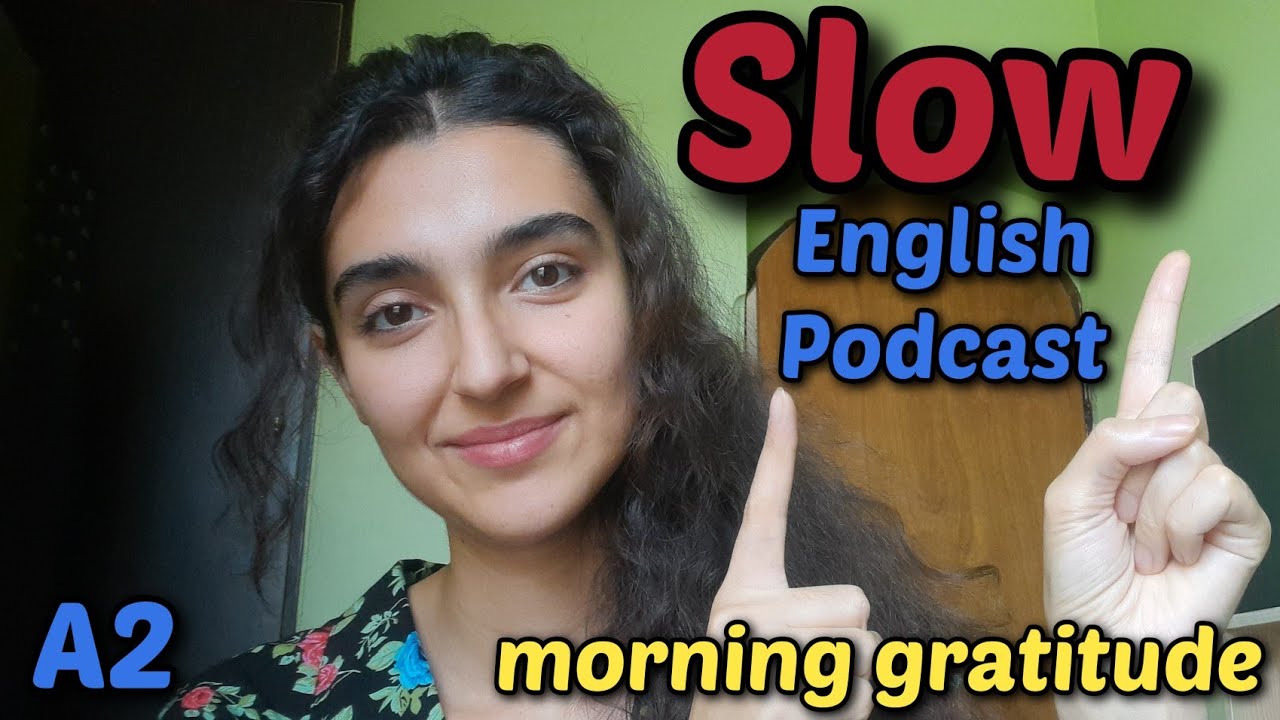 Powerful Daily Affirmations🦋_ Learn English and Practice Gratitude😊(comprehensible input)