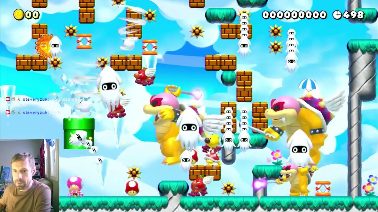 Mario Maker 2! Endless and Viewer Levels!