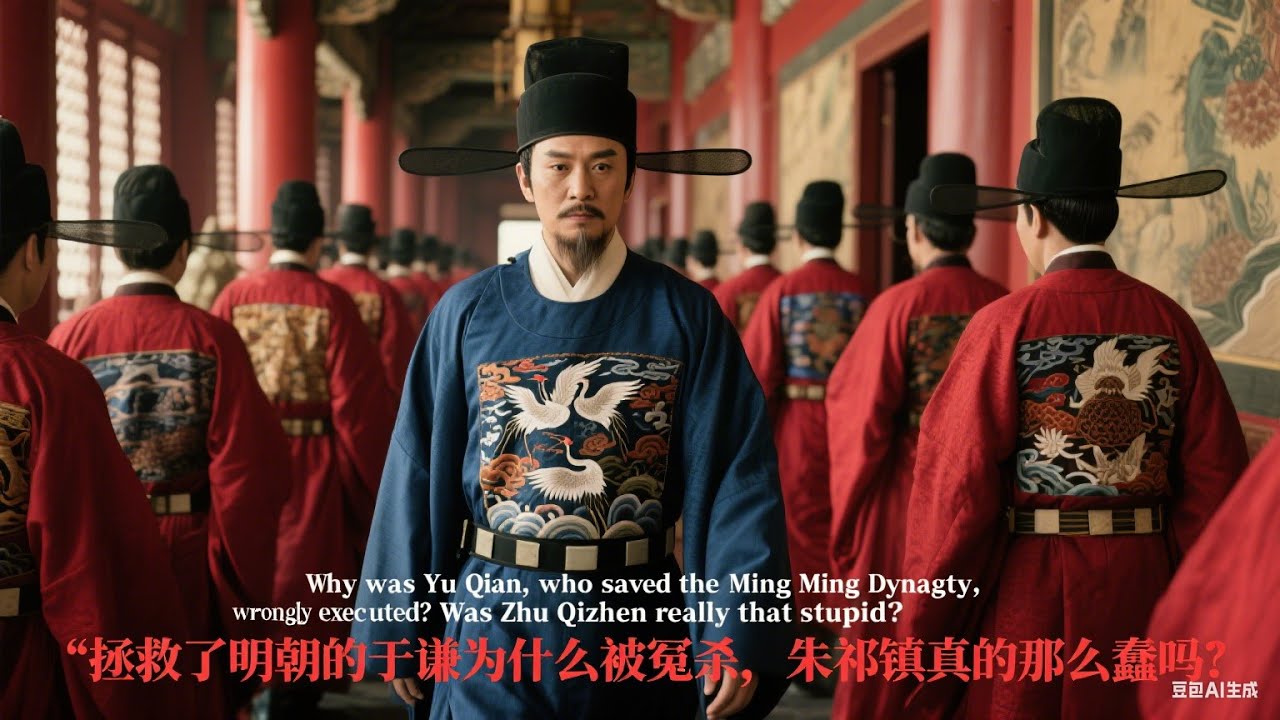 Yu Qian saved a country, why was he killed by the emperor.#youtubevideo #movie #history#culture#cat
