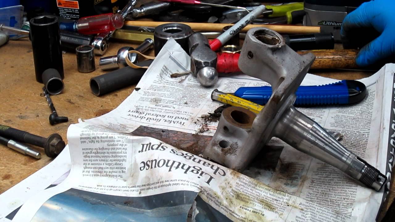 Datsun Truck Kingpin Rebuild - Part 29