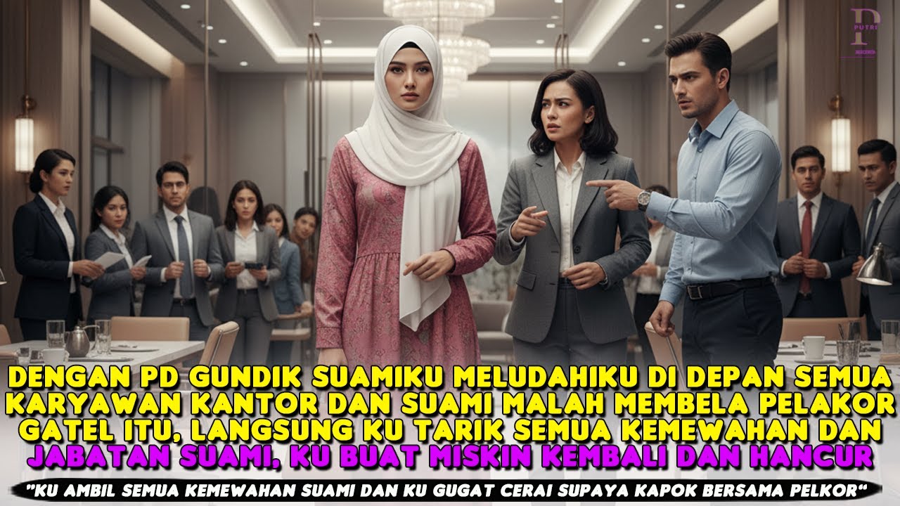 KISAH RUMAH TANGGA ❗ DI LIDAHI GUNDIK SUAMI DI DEPAN PERUSAHAAN SUAMI, KU BUAT DIA MALU DAN HANCUR