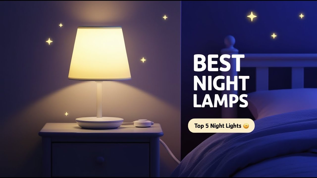 Top 5 Best Night Lamps for Bedroom & Home in 2026