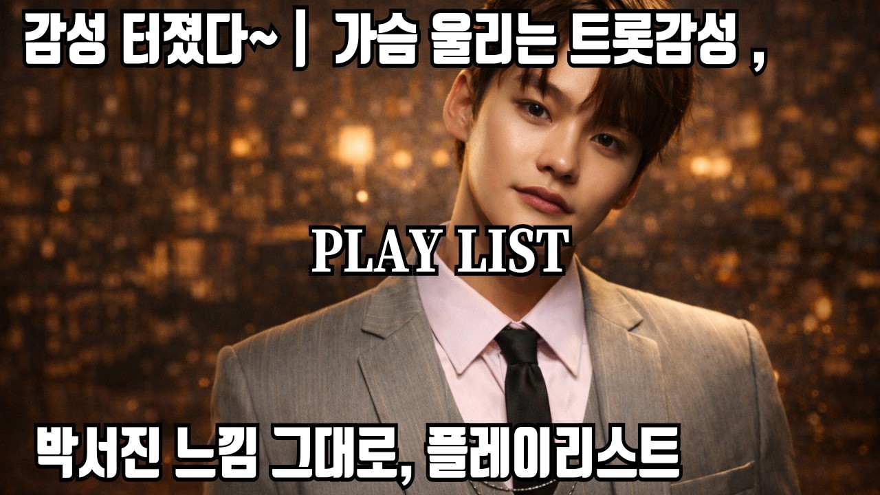 𝐏𝐥𝐚𝐲𝐥𝐢𝐬𝐭  가슴 울리는 트롯감성 터졌다~🎧 | 박서진2 느낌 그대로, 플레이리스트 💿