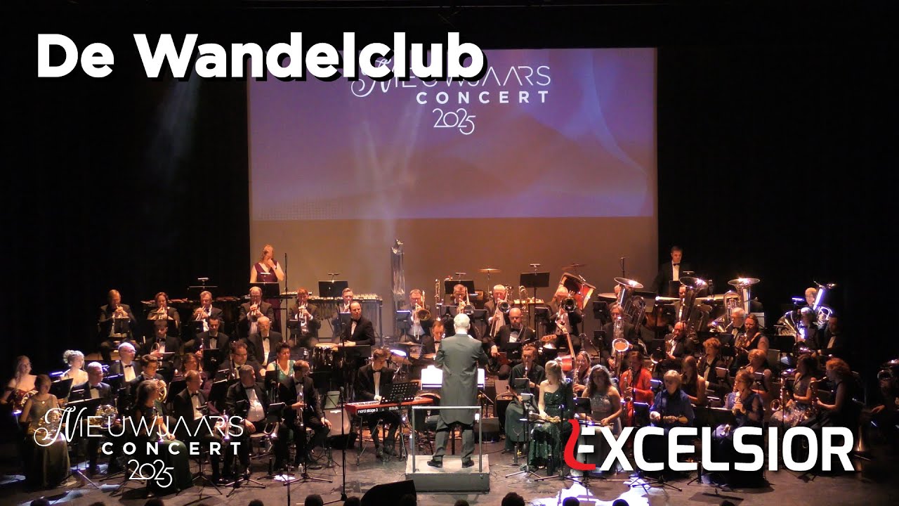Excelsior - De Wandelclub (live) | Jasperina de Jong, arr. S. Dietvordt, bew. John Verhoev