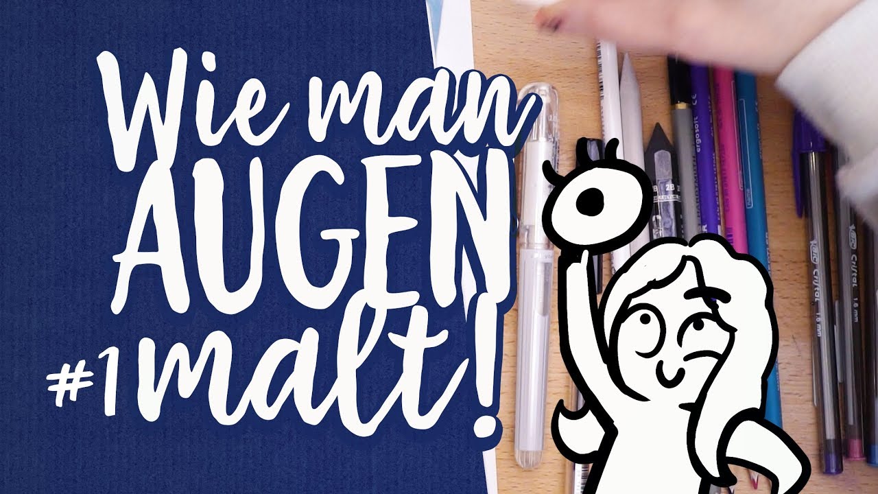 #BodyParts 💡 TUTORIAL: Wie man Augen malen lernt #1