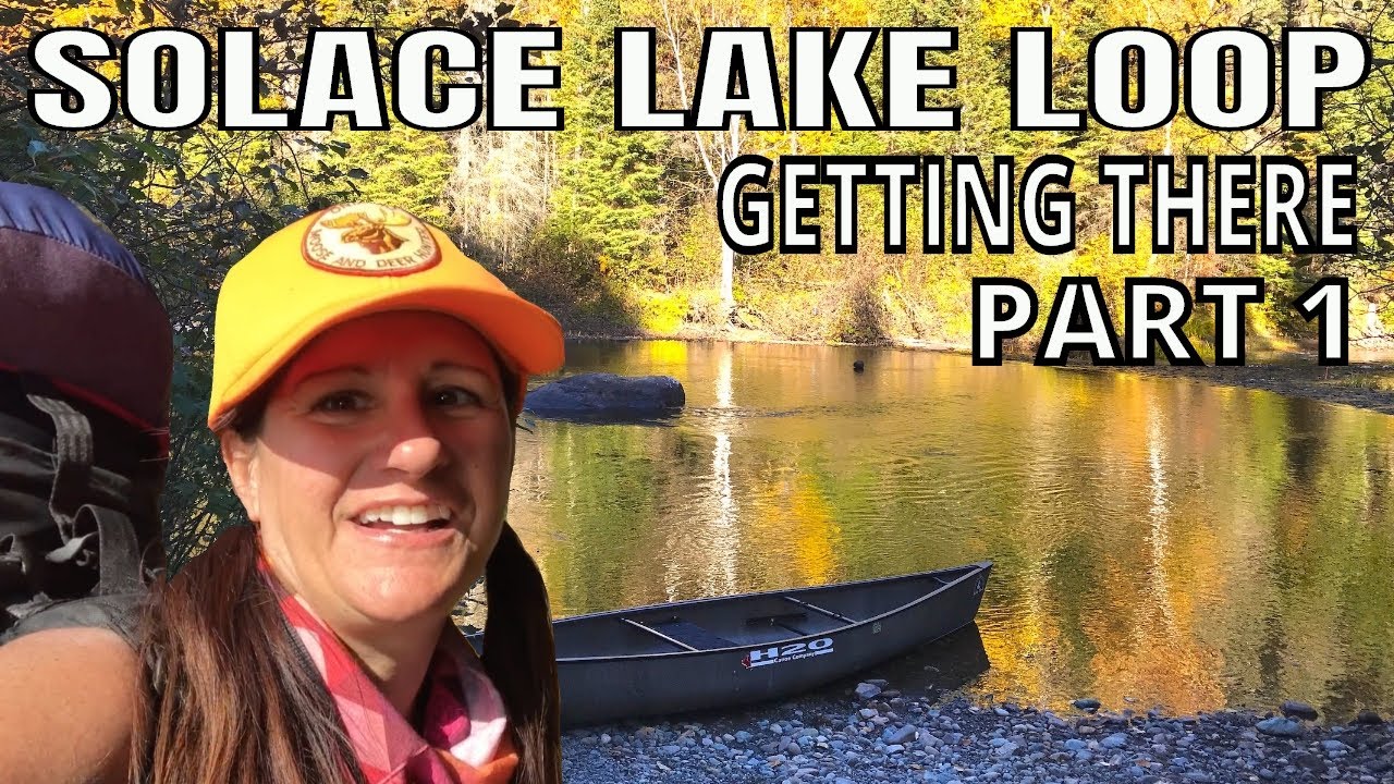 ALONE in the Woods SOLO CAMPING - Solace Lake Loop - Part 1 Getting There