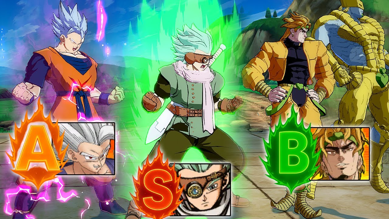TIER LIST of ALL NEW DBFZ MoD Moveset Characters!