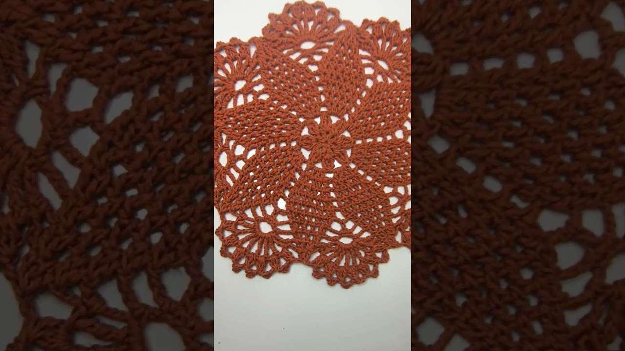 Vídeo aula disponível. #crochet #croche #artesanato #shorts #passoapasso