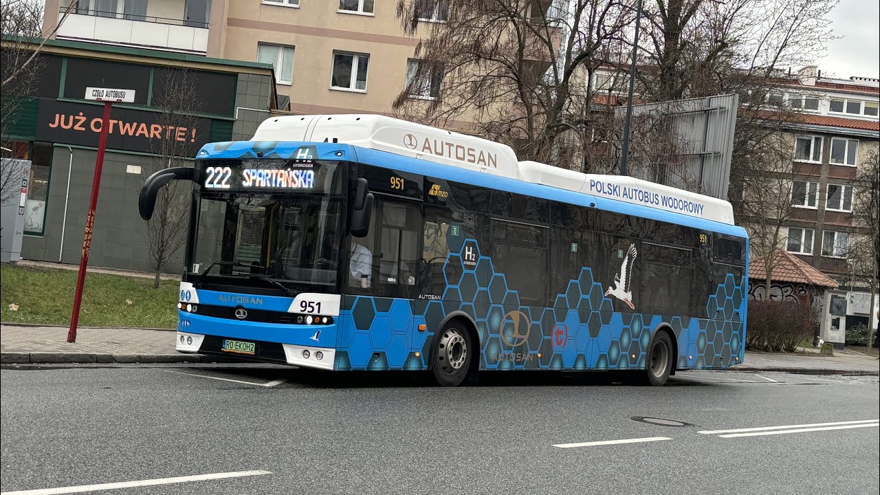 Autosan Sancity 12LFH #951 Autosan Sanok (testy w MZA Warszawa) na 1/222