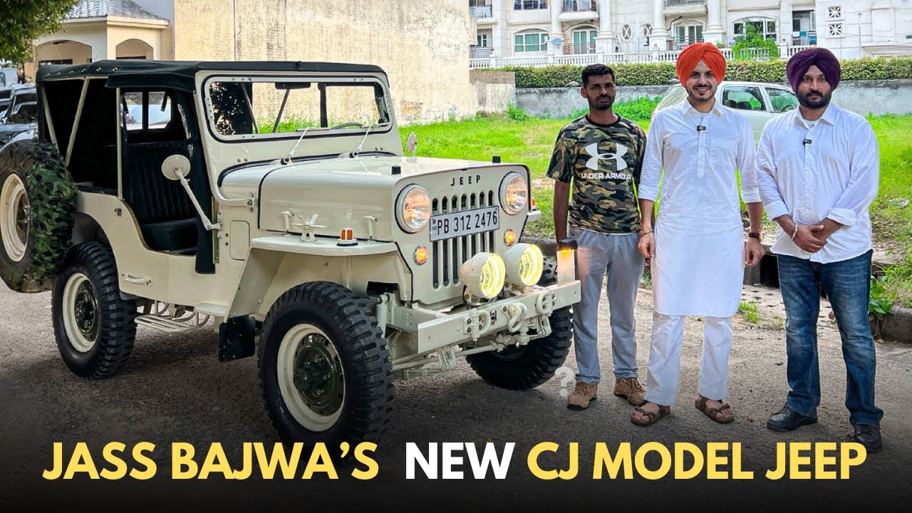 @JassBajwaOfficial  | NEW CJ3B MODEL JEEP | 1800 cc petrol Engine | 4x4 | PUNJAB, INDIA