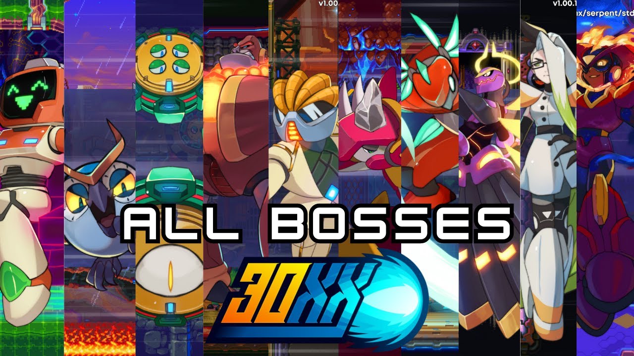 30xx Gameplay ★ All Bosses + Ending & Tutorial [PC, 4K]