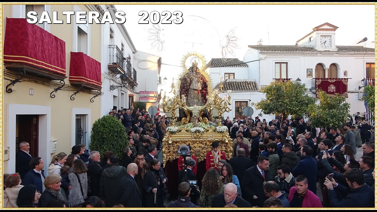 4K - NTRA SEÑORA DE LA OLIVA 2023 Y SAN JOSÉ SALTERAS  BANDA OLIVA DE SALTERAS