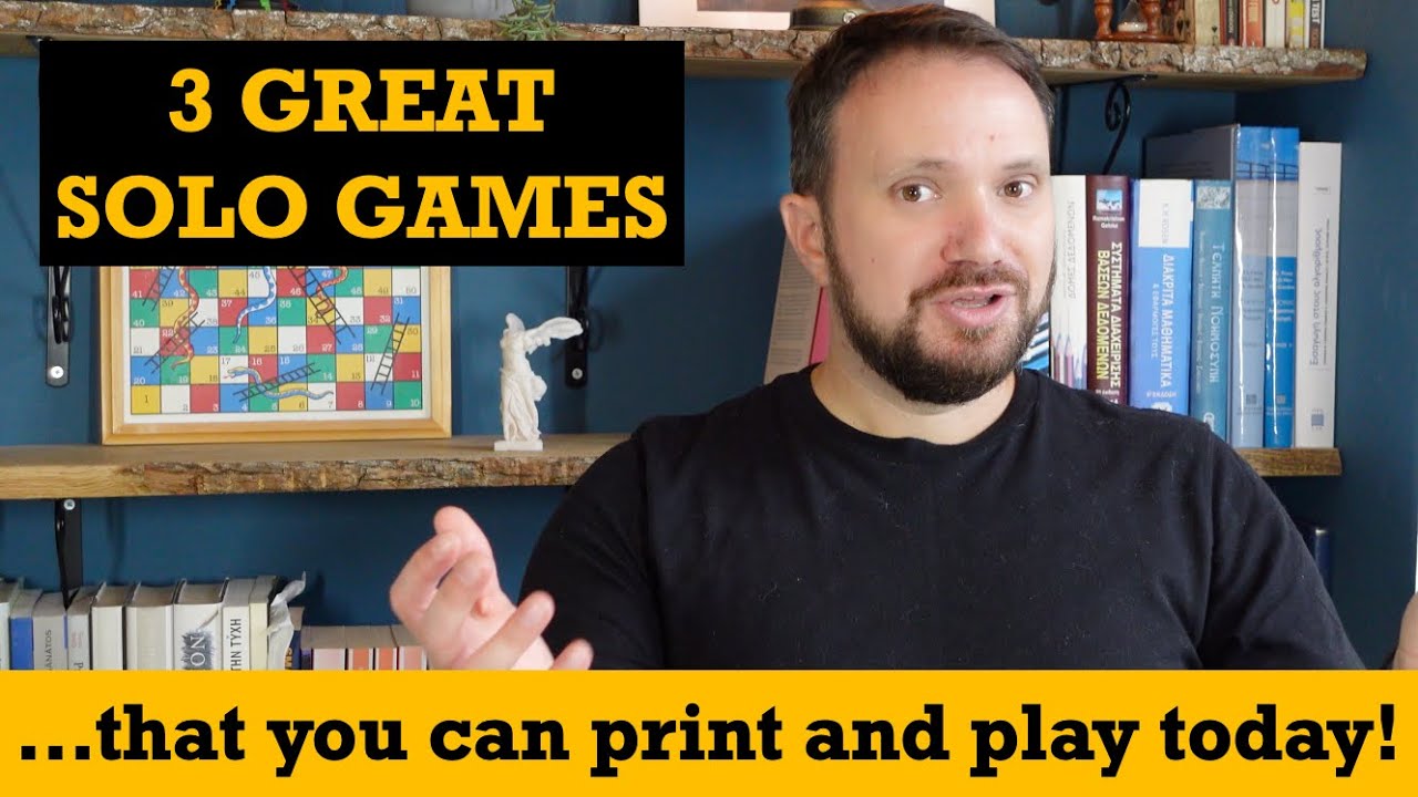 3 amazing 9-card print-and-play solo games!