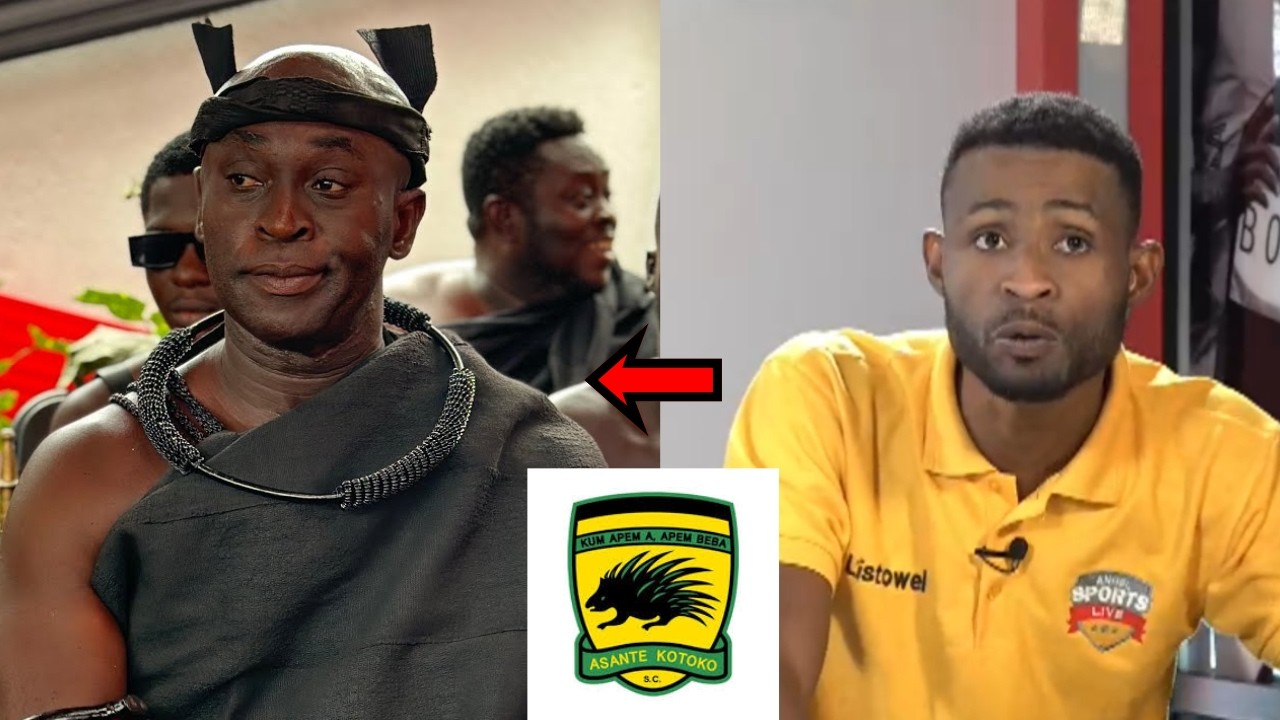 Listowel Mensah Calls for Sack of Nana Apenkra After Asante Kotoko Defeat to Accra Hearts of Oak