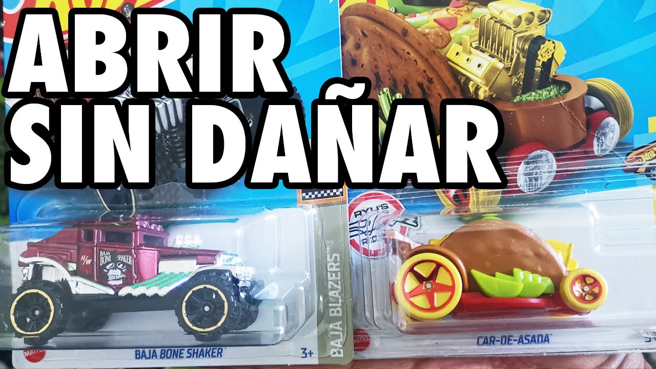 Como Abrir Caja de Hot Wheels sin Dañarla ABRIR HOT WHEELS SIN MALTRATAR SU BLISTER