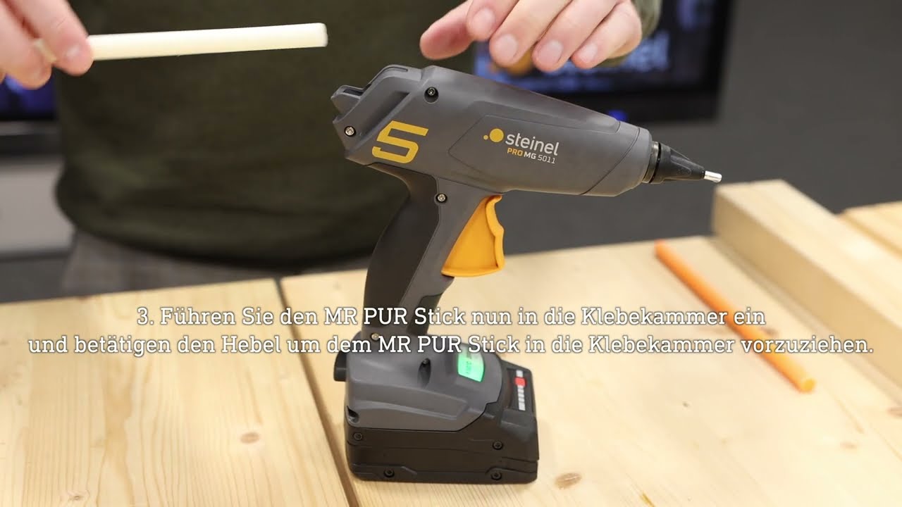 HOW TO | Anleitung PUR-Klebestick DE